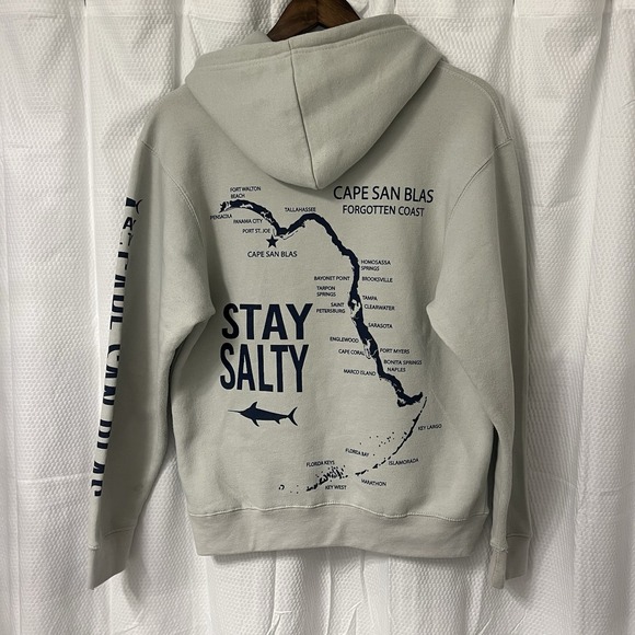 Grey Cape San Blas Florida hoodie - Picture 4 of 8